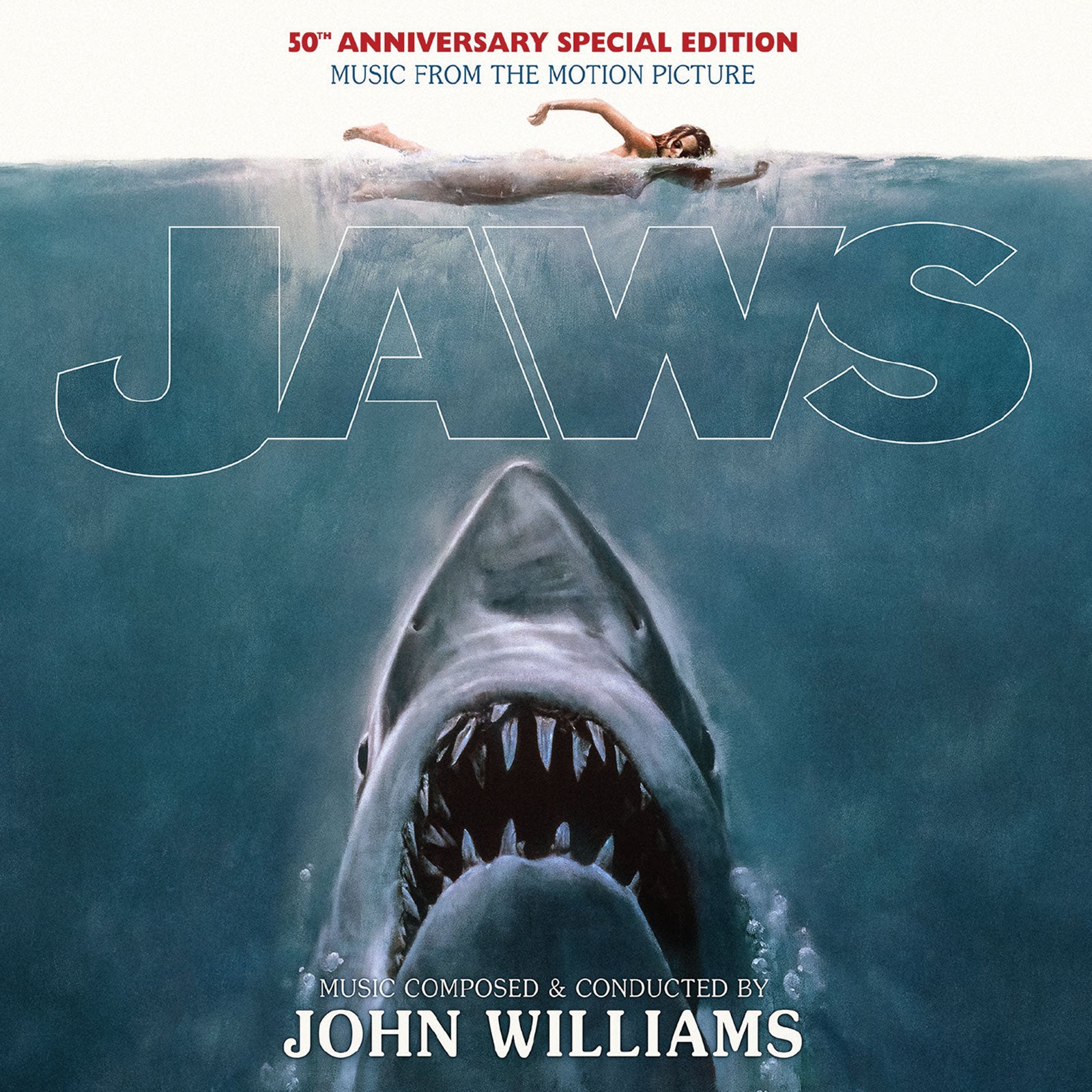 Jaws (50th Anniversary) by John Williams (3xCD) (Intrada)