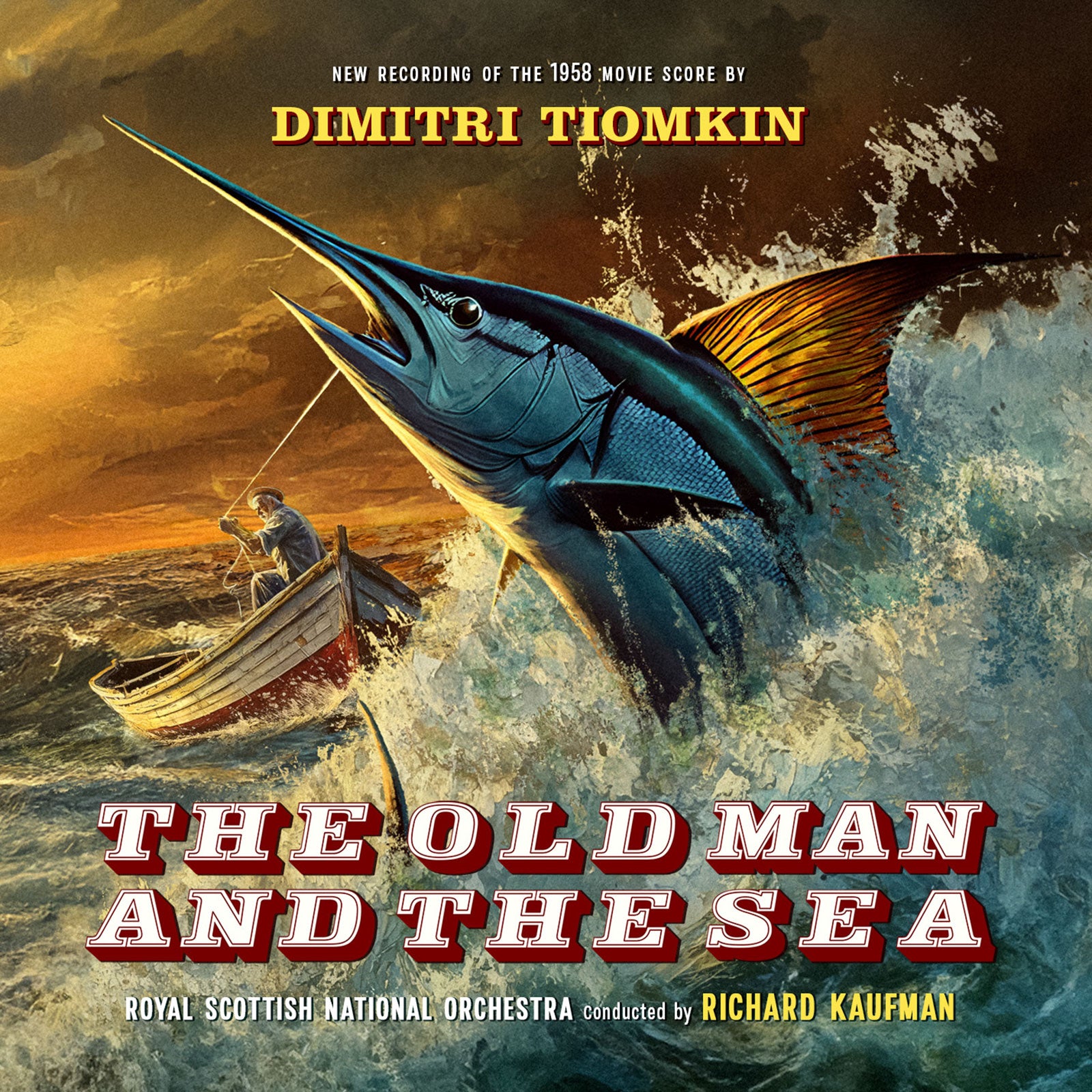 The Old Man And The Sea by Dmitri Tiomkin (2xCD) (Intrada)